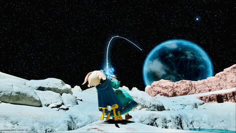 Fishing on the Moon
